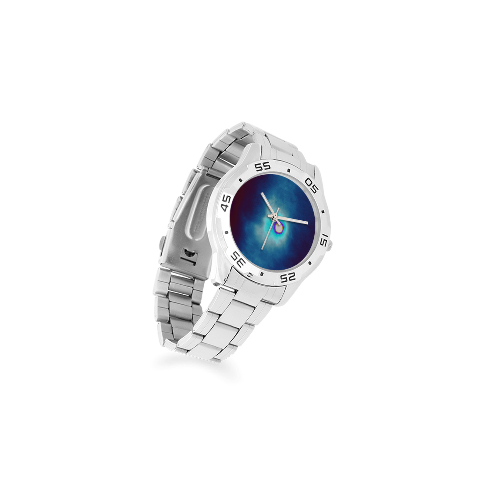 Dimensional Eclipse In The Multiverse 496222 Men's Stainless Steel Analog Watch(Model 108)