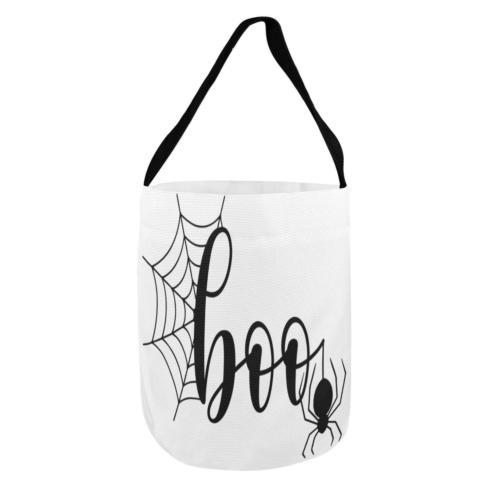HALLOWEEN  BOO BLACK & WHITE TRICK OR TREAT BAG Halloween Candy Bag