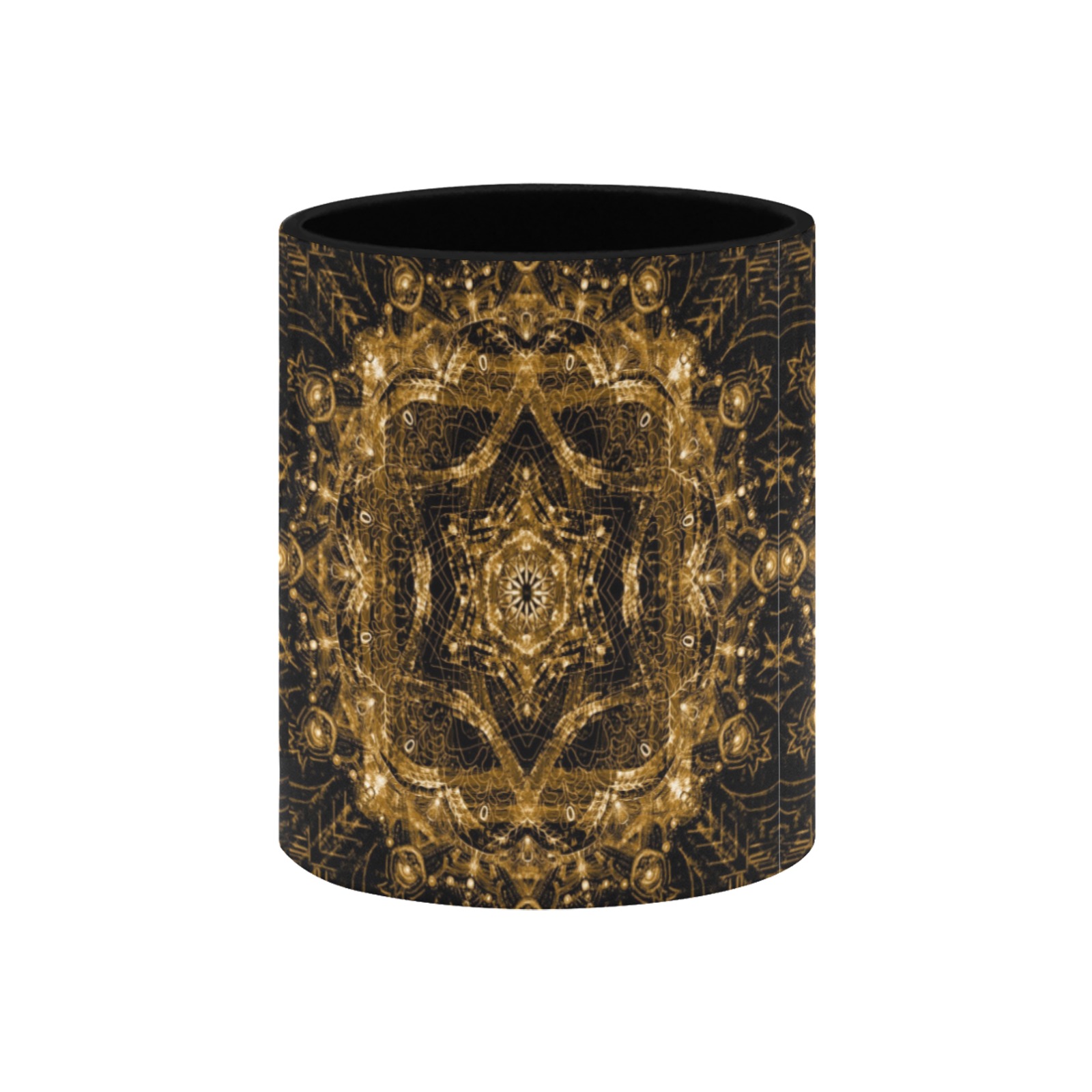 maguen gold Custom Inner Color Mug (11oz)