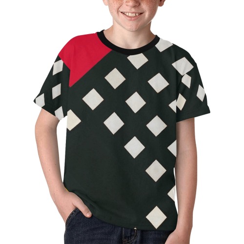 Counter-composition XV by Theo van Doesburg- Kids' All Over Print T-shirt (Model T65)