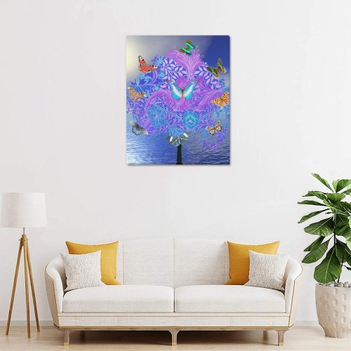 Butterfly Tree Upgraded Canvas Print 16"x20"