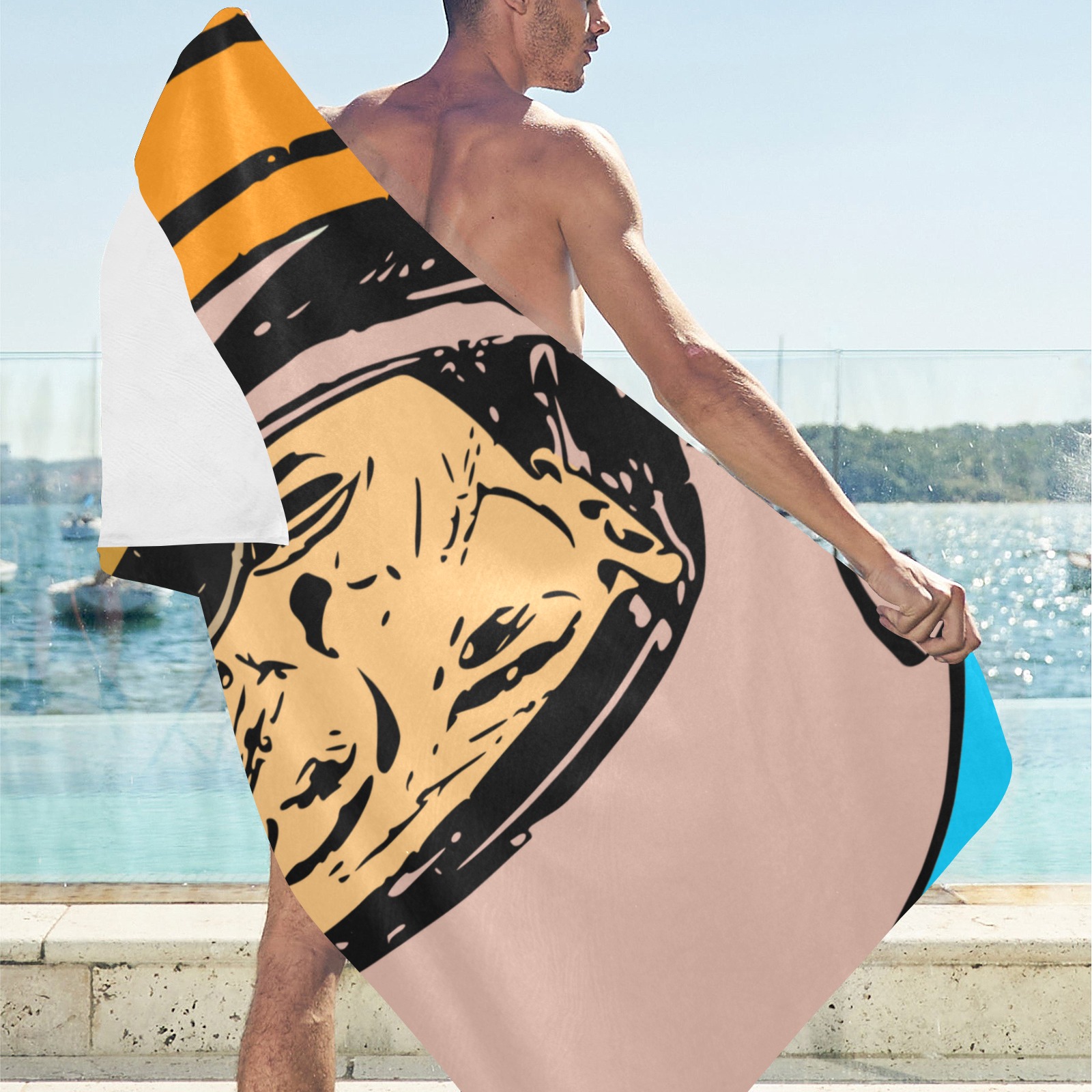 astronaut Beach Towel 30"x 60"