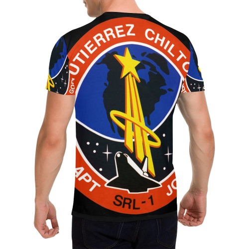 STS-59 PATCH All Over Print T-Shirt for Men (USA Size) (Model T40)