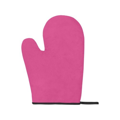 pink Oven Mitt (Two Pieces)