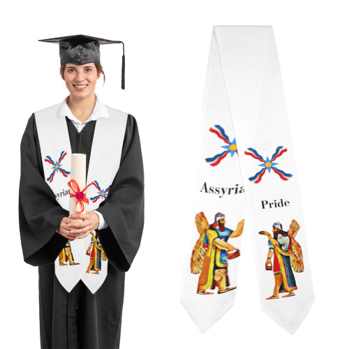 Assyrian Pride Graduation Stole