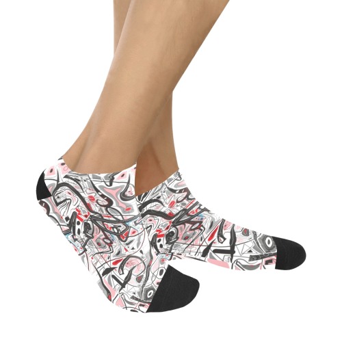 Model 2 Women's Ankle Socks