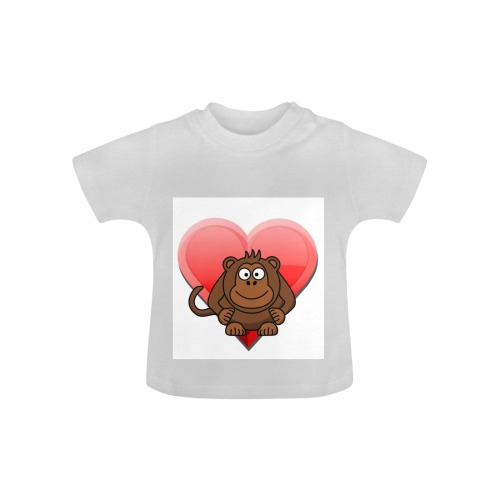 Monkey Love Baby Classic T-Shirt (Model T30)
