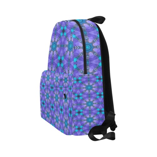 Purple Abstract - Repper Unisex Classic Backpack (Model 1673)