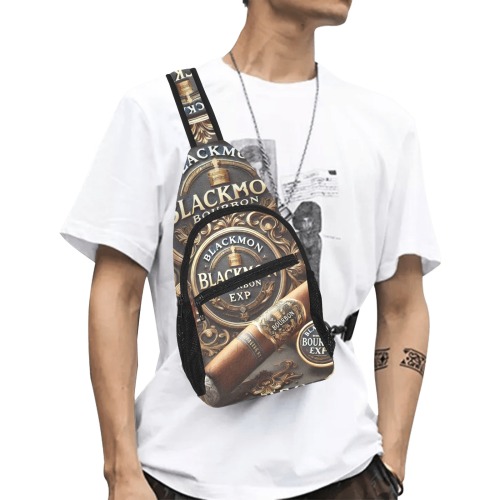 Chris All Over Print Chest Bag (Model 1719)