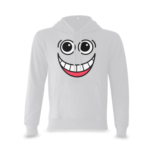 Happy Laughing Funny Comic Cartoon Face Oceanus Hoodie Sweatshirt (Model H03)