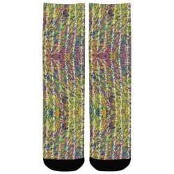 Modern Asian Art1 Custom Socks for Kids