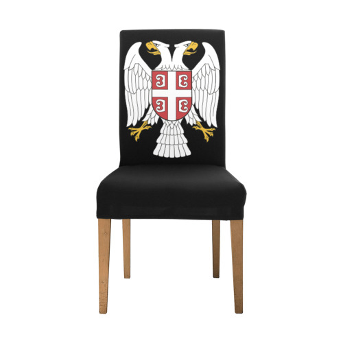Serbia flag Removable Dining Chair Cover