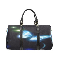 butterflies-light New Waterproof Travel Bag/Small (Model 1639)