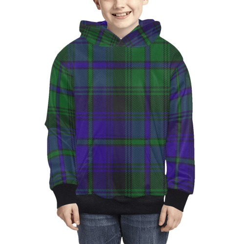 5TH. ROYAL SCOTS OF CANADA TARTAN Kids' All Over Print Hoodie (Model H38)