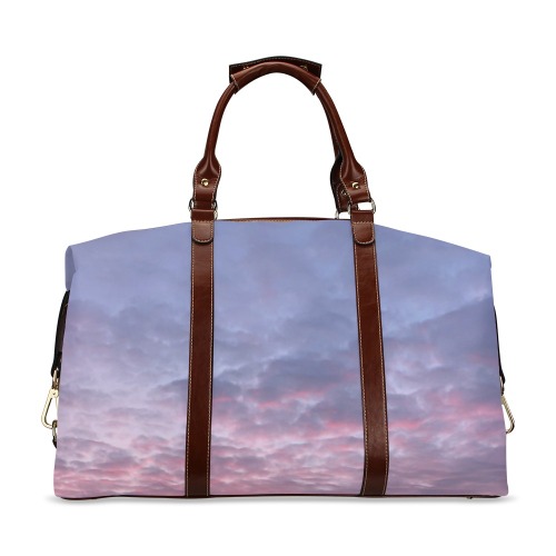 Morning Purple Sunrise Collection Classic Travel Bag (Model 1643) Remake