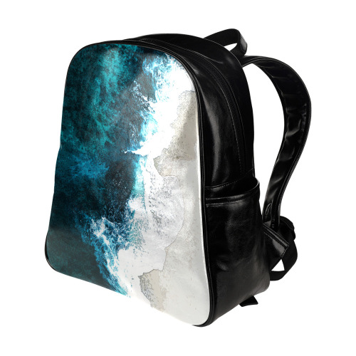 Ocean And Beach Multi-Pockets Backpack (Model 1636)