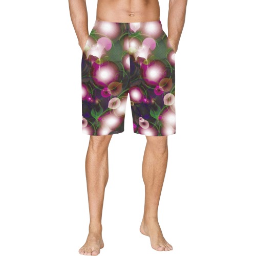 melting bubbles6 All Over Print Basketball Shorts with Pocket