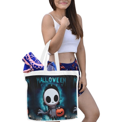 halloween_efChannel27 Canvas Tote Bag/Large (Model 1702)