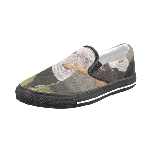 0zl. Men's Slip-on Canvas Shoes (Model 019)