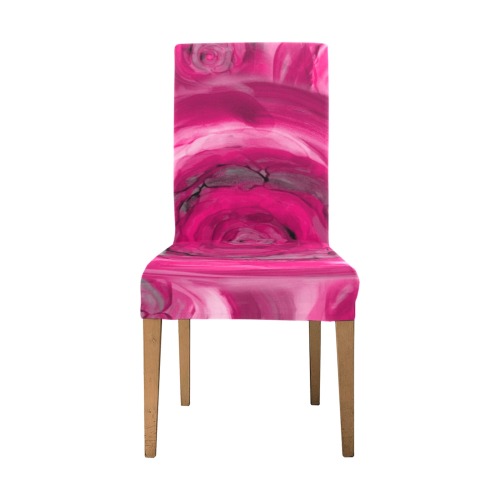 roses 21 Removable Dining Chair Cover
