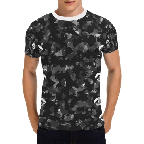 New Project (2) (1) Men's All Over Print T-Shirt with Chest Pocket (Model T56)