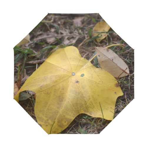 Elegence of Autumn Anti-UV Foldable Umbrella (U08)