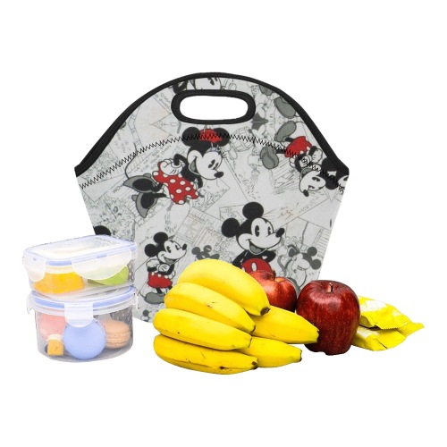 Mouse lunch Box Neoprene Lunch Bag/Small (Model 1669)
