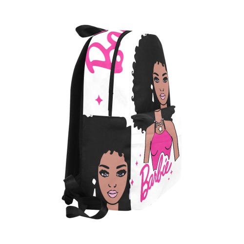 Afro Barbie Backpack Unisex Classic Backpack (Model 1673)