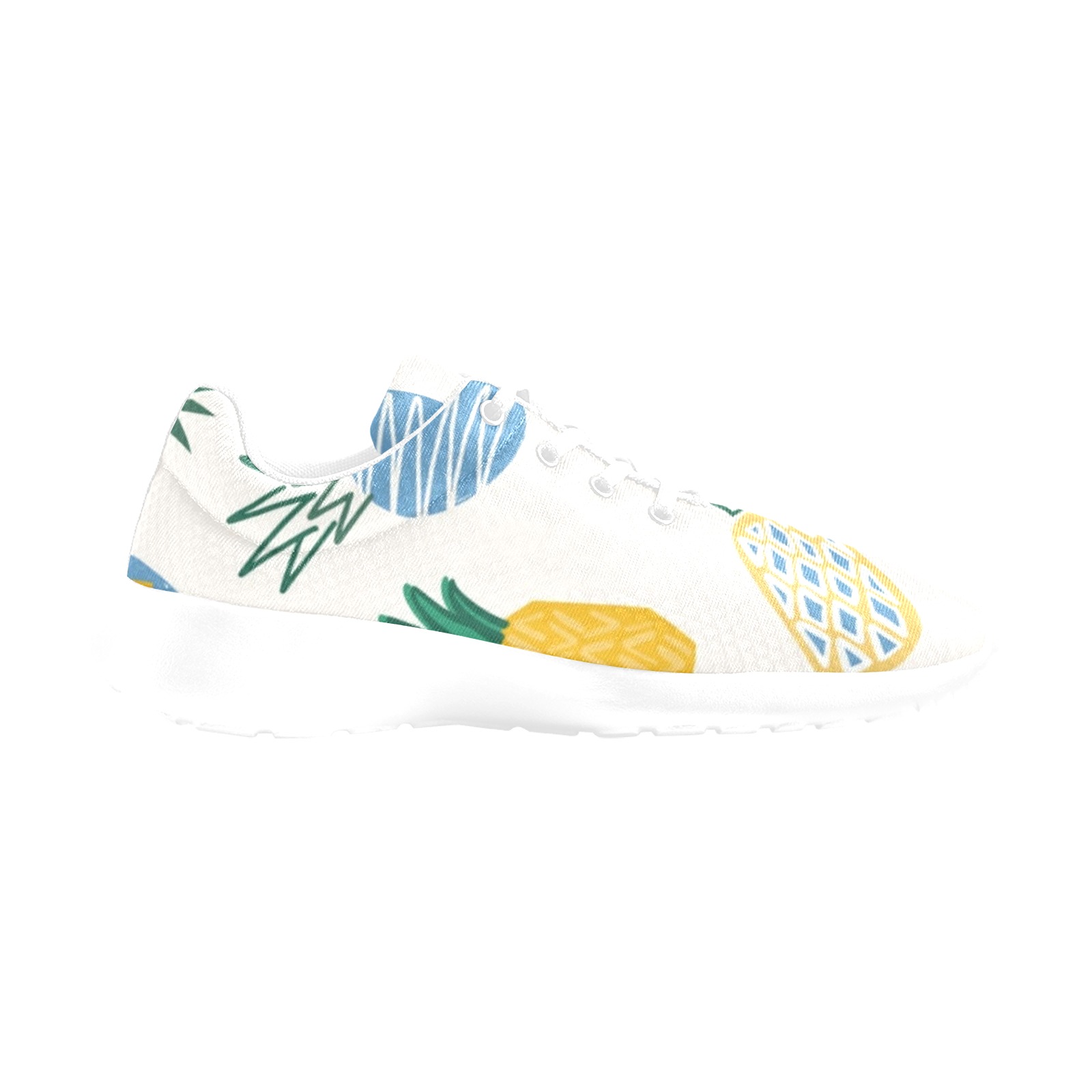 Pretty Pineapples Women's Athletic Shoes (Model 0200)
