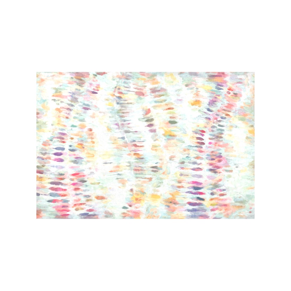 Watercolor, pastel color, Placemat 12’’ x 18’’ (Four Pieces)