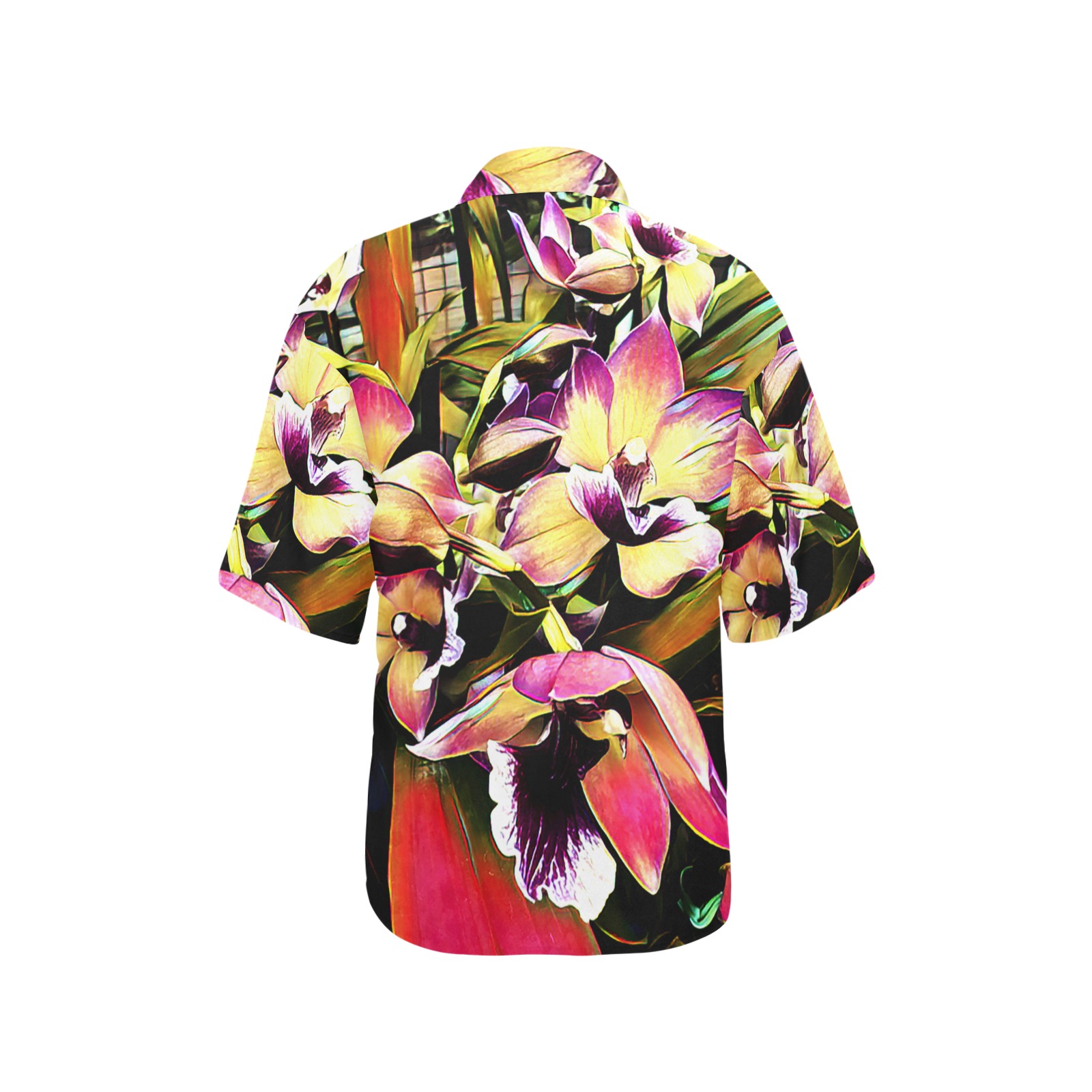 you're so close 4 All Over Print Hawaiian Shirt for Women (Model T58)