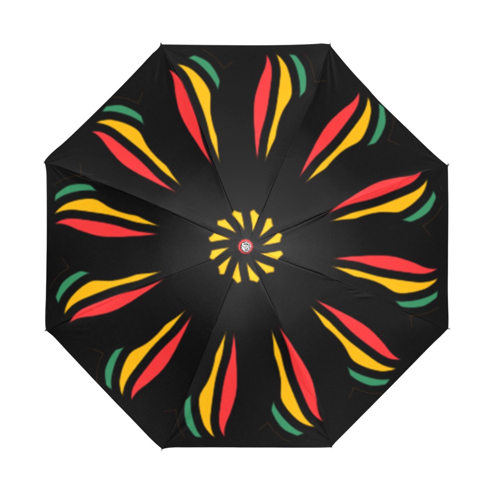 Ô African Flower1 Anti-UV Foldable Umbrella (U08)
