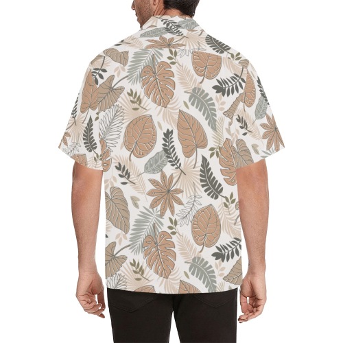 SONGKRAN Hawaii Flower Print Shirt Hawaiian Shirt with Merged Design (Model T58)