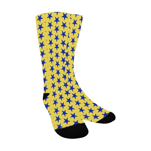 Star Blue y Men's Custom Socks