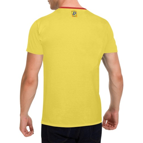 DIONIO Clothing - T-Shirts (Grand Prix Logo Yellow) All Over Print T-Shirt for Men (USA Size) (Model T40)