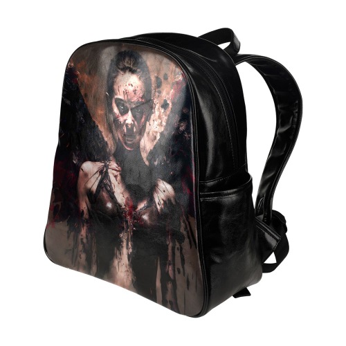 Angel of death Multi-Pockets Backpack (Model 1636)