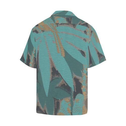 Hawaiian Green Hawaiian Shirt (Model T58)