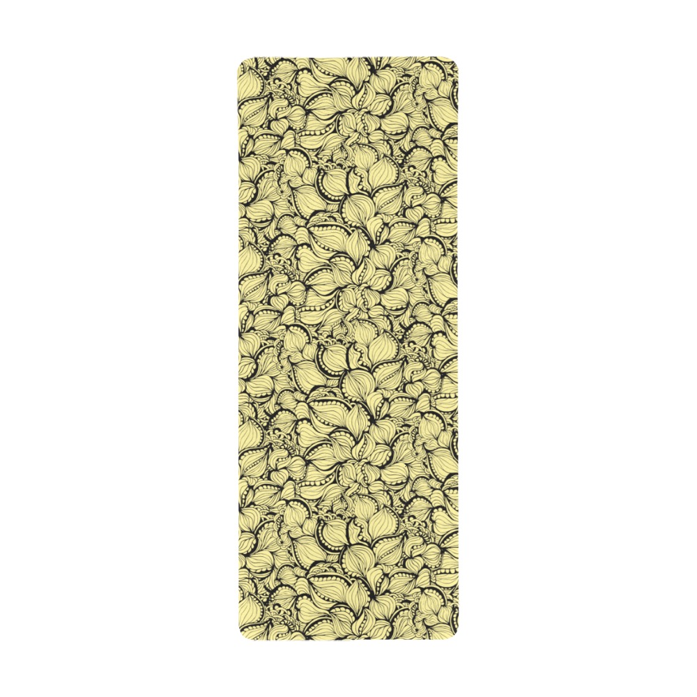 Pussy Willow Pods - Yellow Gaming Mousepad (31"x12")
