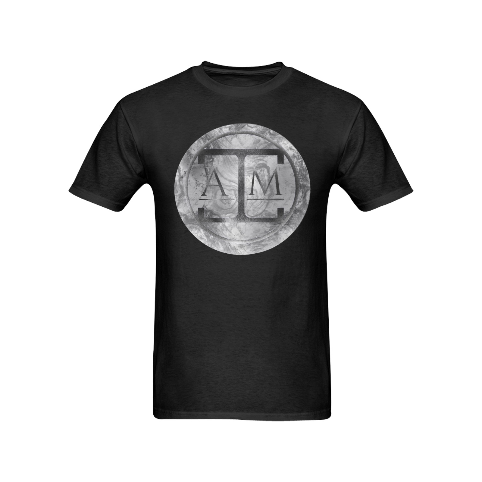 IAM Men's T-Shirt in USA Size (Two Sides Printing)