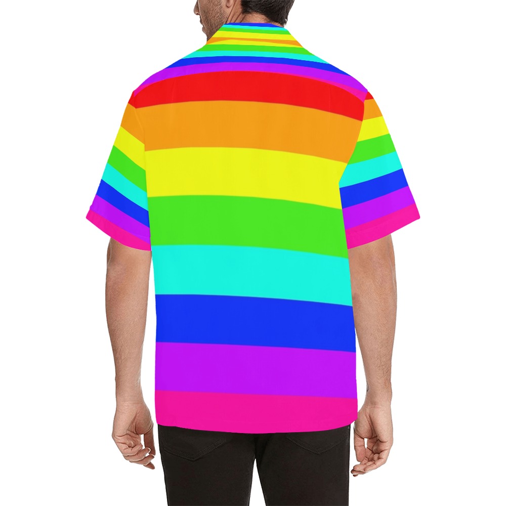 RR Rainbow One Project Hawaiian Shirt (Model T58)