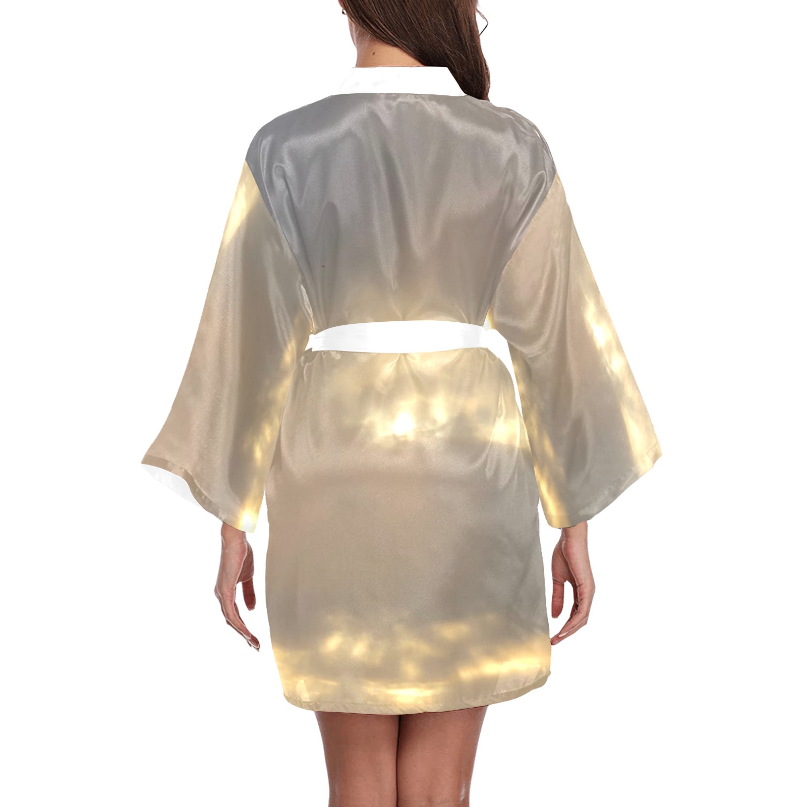 Cloud Collection Long Sleeve Kimono Robe