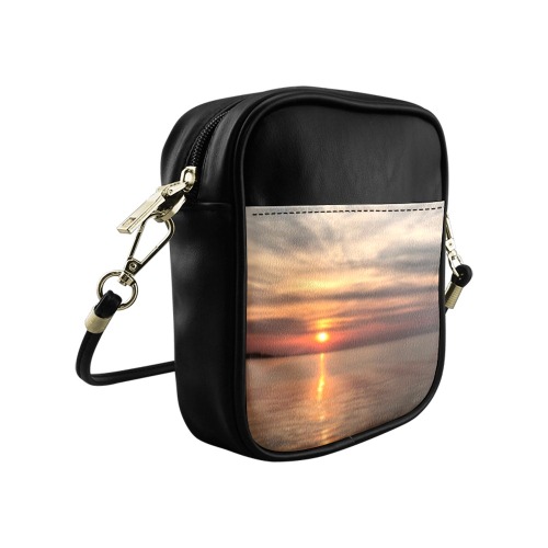 Dark Evening Sunset Collection Sling Bag (Model 1627)