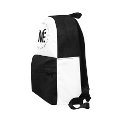 JVE Culture Light Backpack (Black and White) Unisex Classic Backpack (Model 1673)