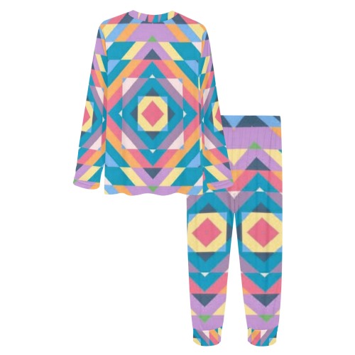 pattern (18) Women's All Over Print Pajama Set