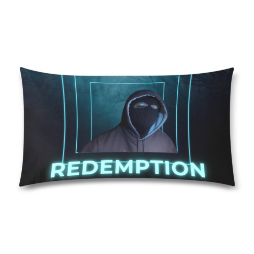 Redemption Rectangle Pillow Case 20"x36"(Twin Sides)