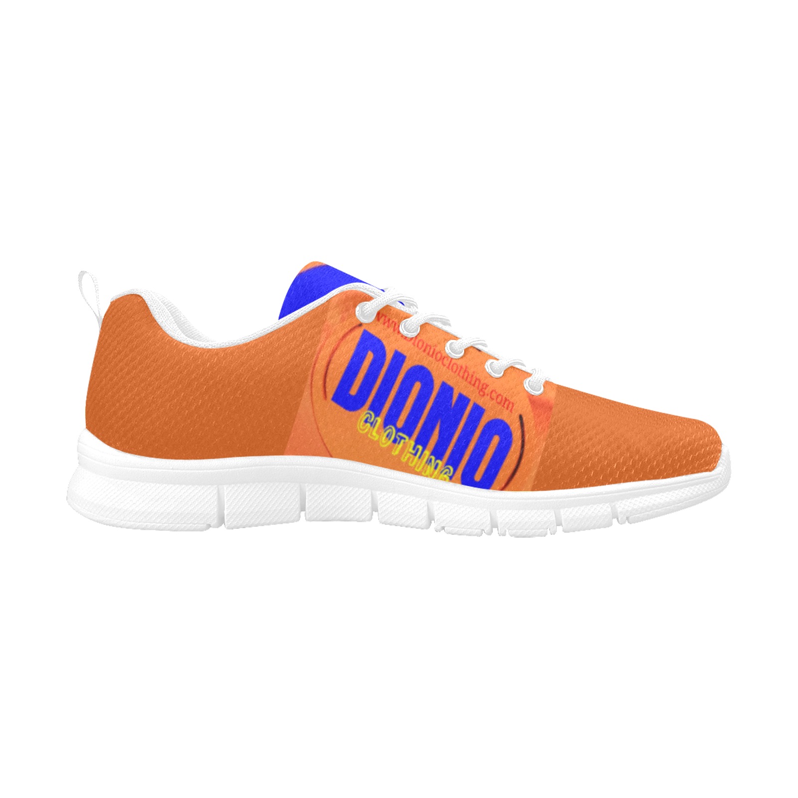 DIONIO - Orange Krush Men's Breathable Running Shoes (Model 055)