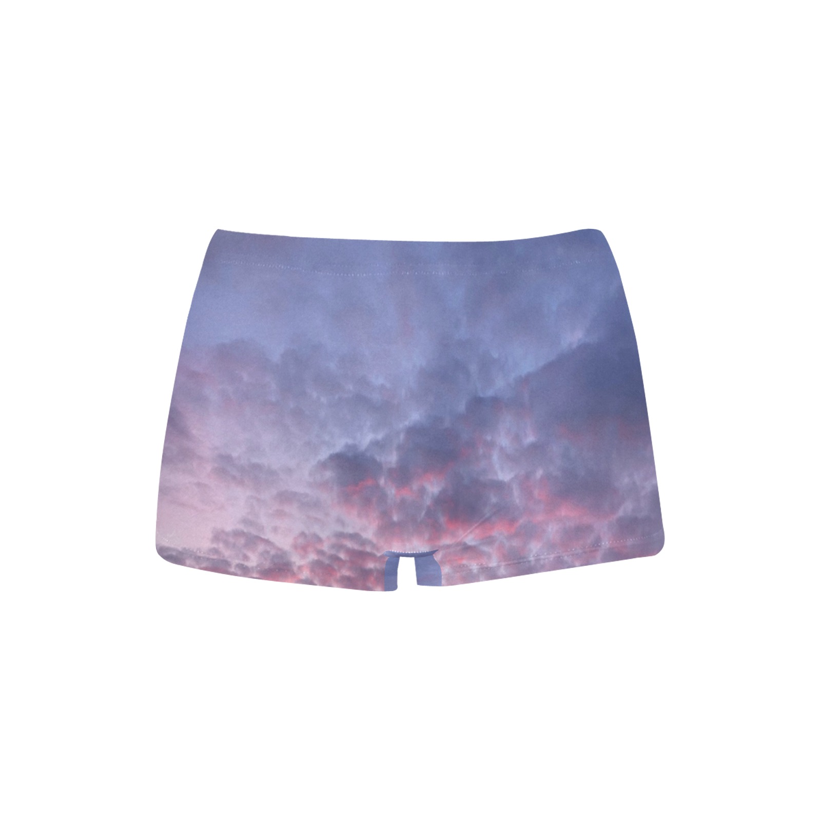 Morning Purple Sunrise Collection Women's All Over Print Boyshort Panties (Model L31)