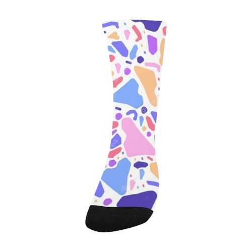 Terrazo, Confetti Kid Socks Kids' Custom Socks