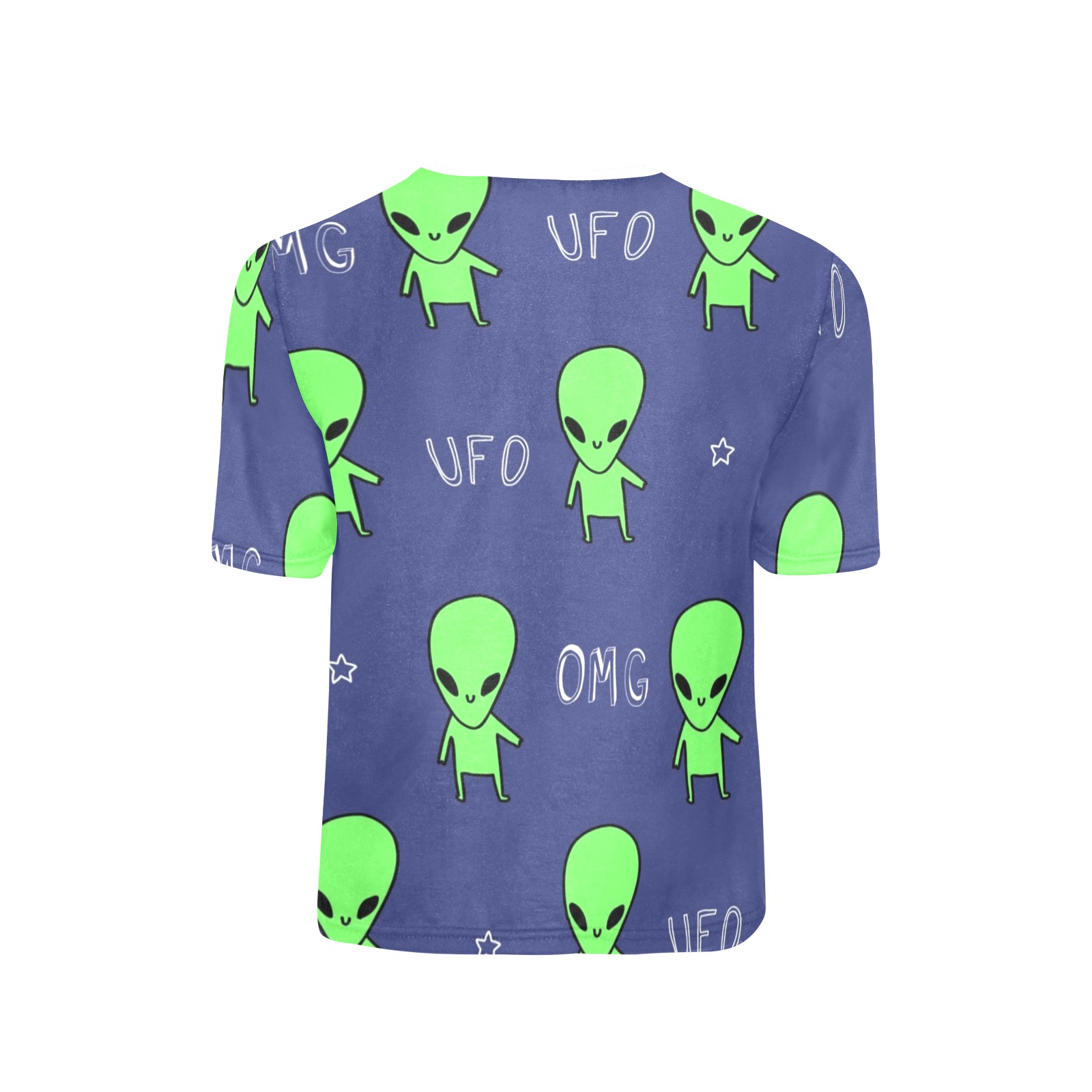 Alien Tees for kids Little Boys' All Over Print Crew Neck T-Shirt (Model T40-2)
