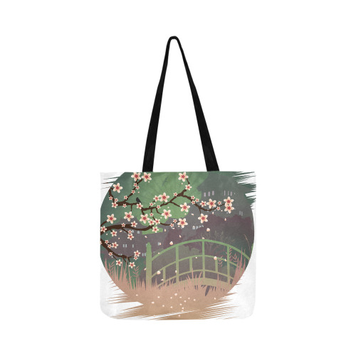 Blossom Sundown Reusable Shopping Bag Model 1660 (Two sides)